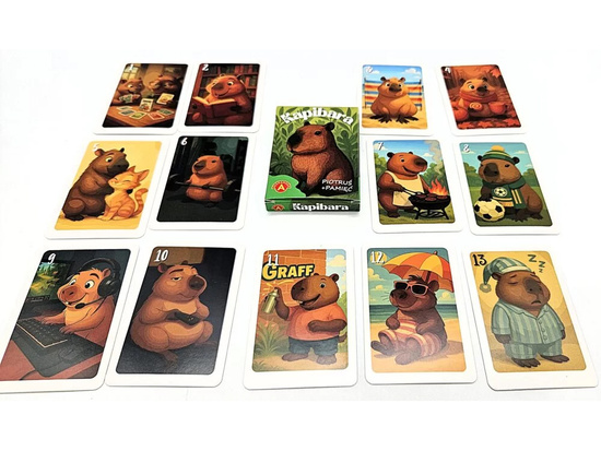 Alexander Card Memory Game Peter Capybara Cards GR0790
