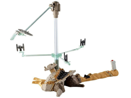 Hot Wheels Star Wars SPACESHIP Set Drive + Battle Sound ZA2744
