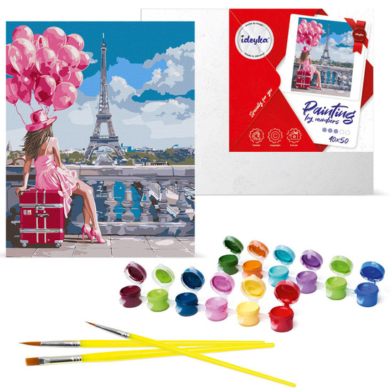 Painting by numbers 40x50 KHO8476 Favorite city AP0080