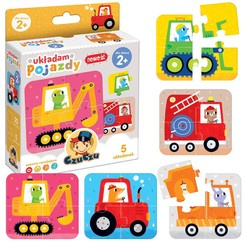 CzuCzu I am arranging VEHICLES with 5 puzzles ZA4047