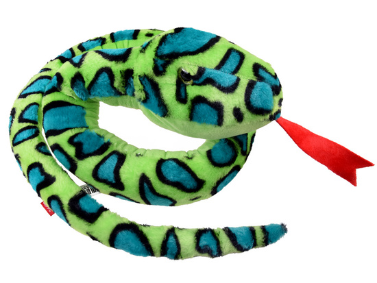Large plush mascot Snake green boa 160cm 14021