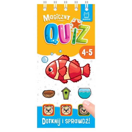 Aksjomat Magiczny quiz z rybką. 4-5+ KS0808