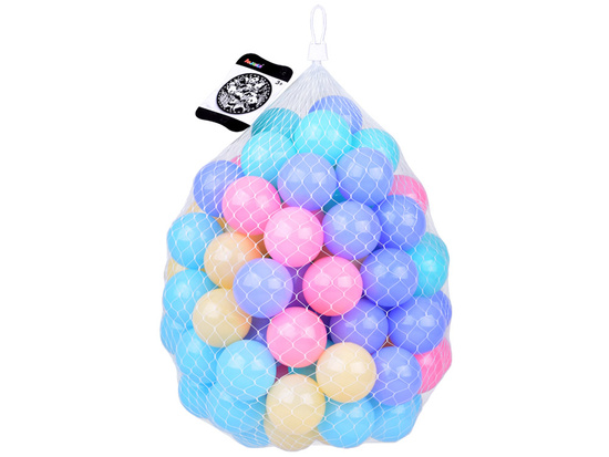 Colorful pastel balls balls for dry pool 5.5cm 100 pieces ZA5412