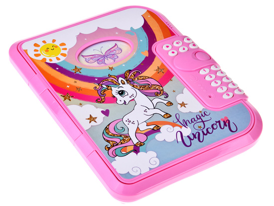 Interactive Coded SECRET DIARY 2 in 1 Magical Unicorn ZA5769
