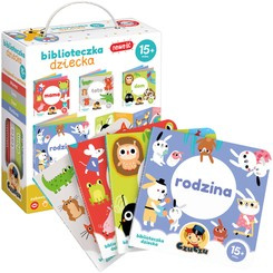 CzuCzu Biblioteczka dziecka 4 książeczki ZA4079