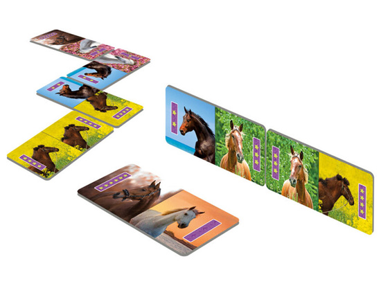 Alexander Domino Picture Horses 3 Game Variants GR0701