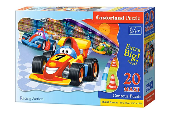 Puzzle 20 pcs. MAX Racing Action