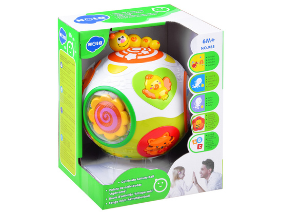 Interactive Color BALL crawling ZA0643