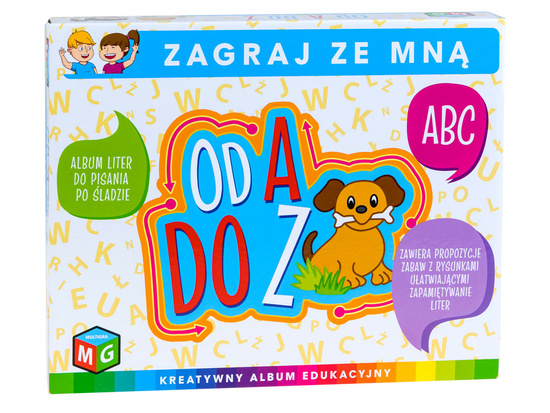 Multigra Od A do Z - Album Edukacyjny do Nauki Pisania KS0011
