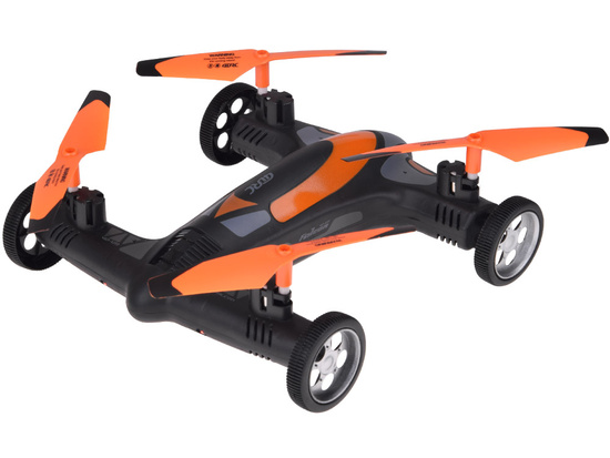 Remote-controlled DRONE Quadcopter with camera 2 in 1 Flying + Driving RC0725 PO