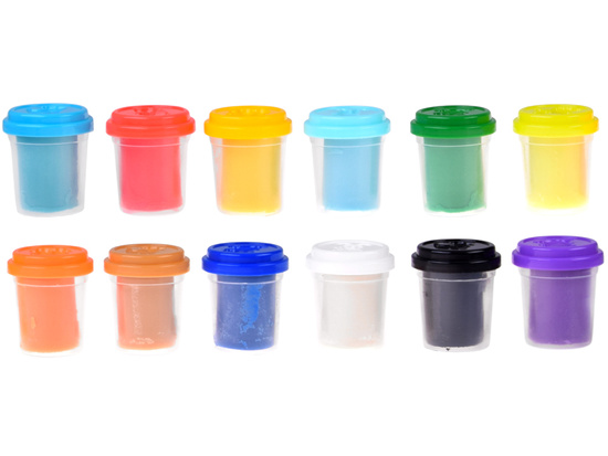 Plasticine Plasticine set of 12 pieces colored plasticine ZA5176