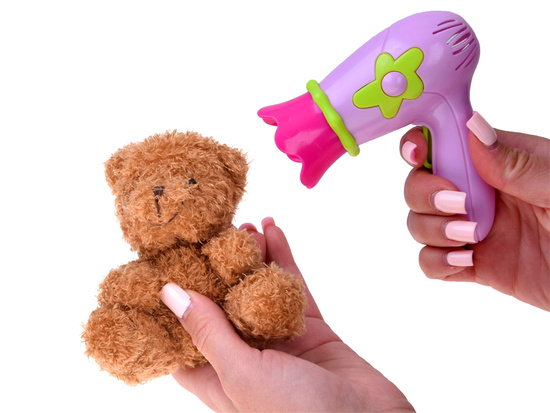 "Little Hairdresser" Set - Teddy Bear Hairdressing Salon - Mini Version ZA1538