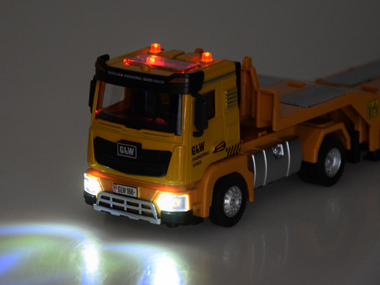 Truck Tow Truck Excavator and Bulldozer Set with the sound of a Little Builder ZA5008