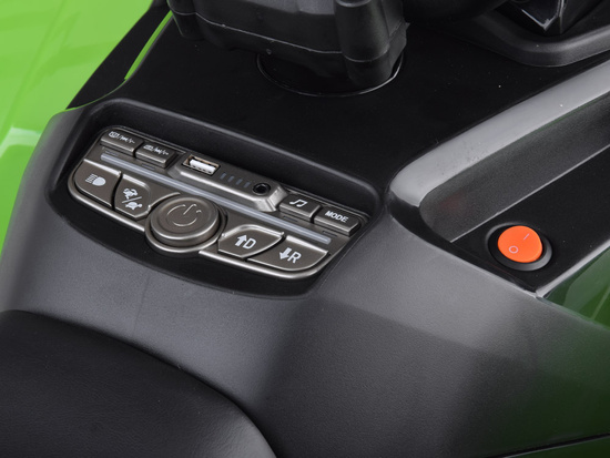 Duży quad na akumulator dla dziecka 4x4 PA0328 Zielony  