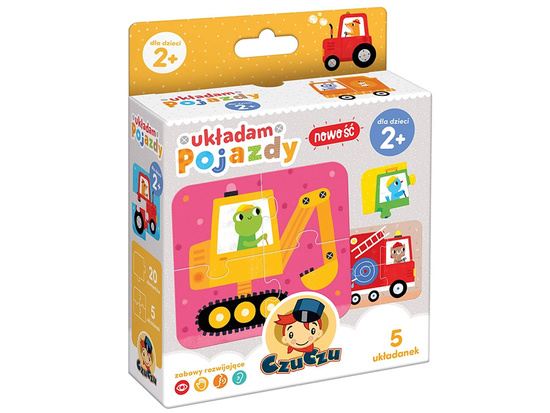 CzuCzu I am arranging VEHICLES with 5 puzzles ZA4047