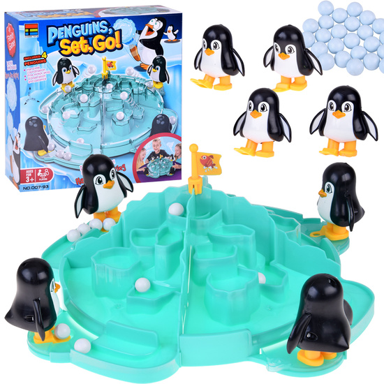 Arcade game "Penguins Go!" - Ice Snowball Fight GR0767
