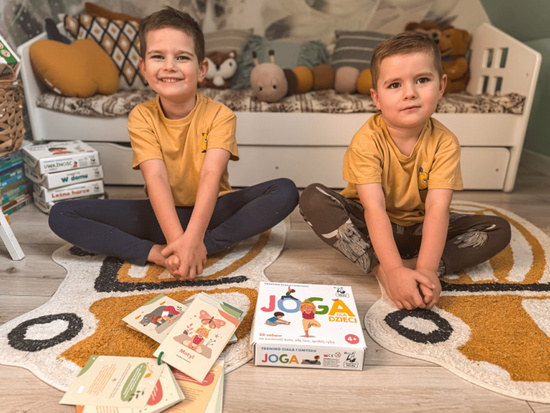 Kapitan Nauka Joga dla dzieci. Trening ciała i umysłu - 50 zabaw GR0735