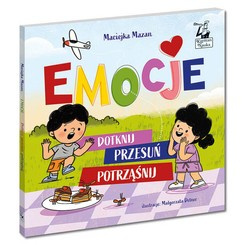 Kapitan Nauka książeczka Emocje. Dotknij, przesuń, potrząśnij KS0767