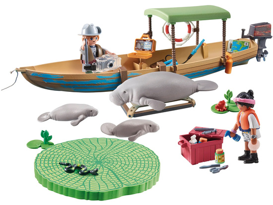 Playmobil 71010 Boat Trip - Wiltopia. Set of 71 pieces ZA5997