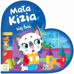 Little Kizia is afraid. Toddler calls emotions KS0587