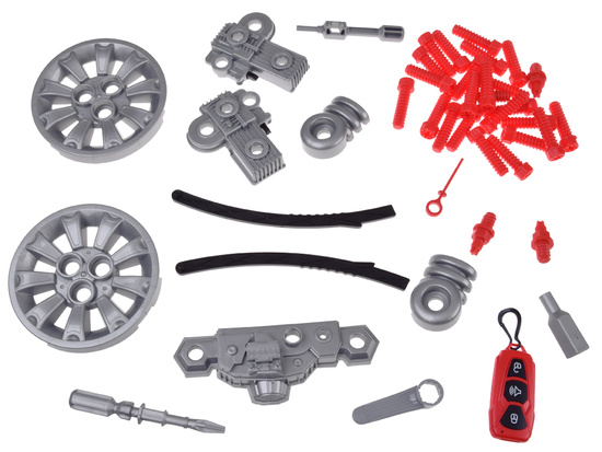 Mechanic Set: Mobile CAR WORKSHOP + light and sound ZA5738
