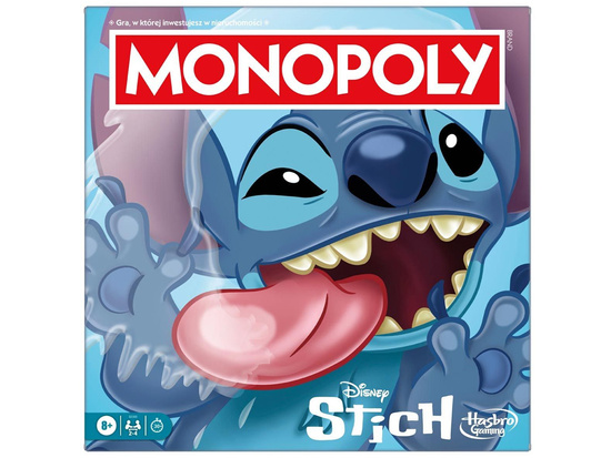 Hasbro Monopoly Board Game: Stitch (Polish Edition) GR0823