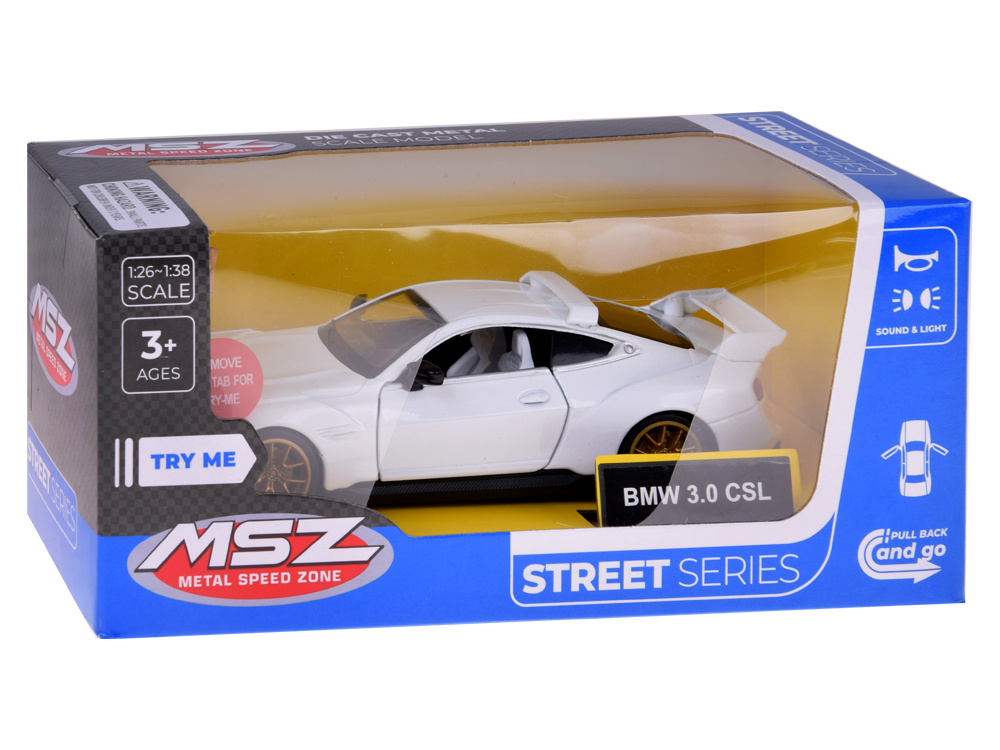 Auto Metalowe sportowe BMW 3.0 CSL 1:34 Efektami Dźwięk i Światło ZA5948 pol_pl_Auto-Metalowe-sportowe-BMW-3-0-CSL-1-34-Efektami-Dzwiek-i-Swiatlo-ZA5948-22690_1