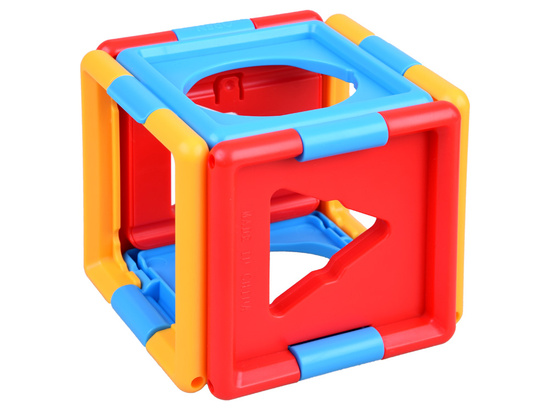 Educational fold-out puzzle cube ZA4539