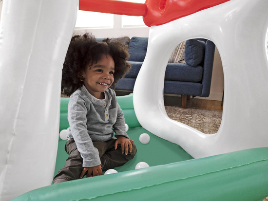 Bestway Dmuchany basen z kulkami GRZYBEK MUCHOMOREK Fisher Price 93570