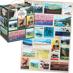 CzuCzu Puzzlove Polish National Parks 1000 pieces ZA5625