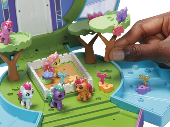 My Little Pony Crystal Lantern set + 5 figures 55 acc ZA6002