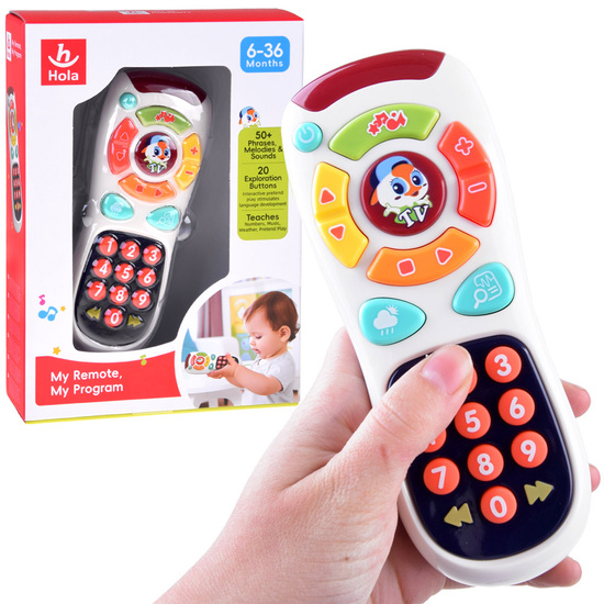 Interactive TV REMOTE with large buttons ZA3734