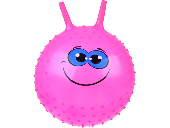 Hopper Ball Smiley Face 55 cm for Gymnastics, Exercise, and Play ZA5972
