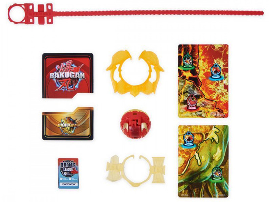 Bakugan - collector's tin with figures and cards ZA5994