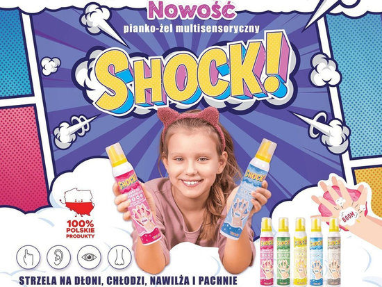 TUBAN SHOCK Effervescent hand foam gel 200ml ZA3737