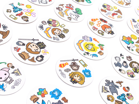 Rebel Gra Karciana gra Dobble Harry Potter - okrągłe karty do gry GR0772