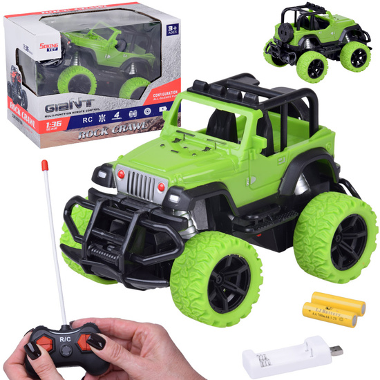 Remote-controlled off-road car - compact size SCALE 1:36 RC0748