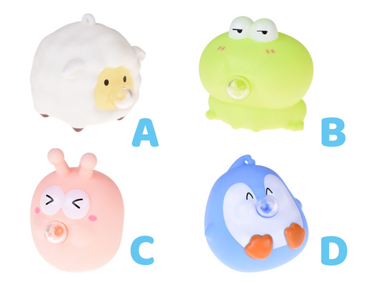 Squishy Anti-stress toy animal with bubble gum ZA5734