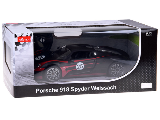 Rastar auto zdalnie sterowane Porsche 918 Spyder 1:14 pilot ośw RC0711 