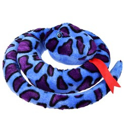 Plush snake mascot blue boa 160cm 14022