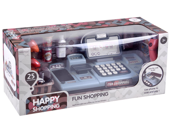 Cash register, weight scanner + smartphone, basket ZA4147