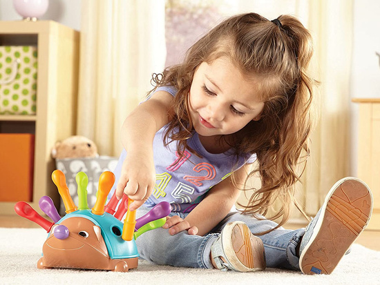 Edukacyjny Jeż z Kolorowymi Kolcami sorter ZA4397