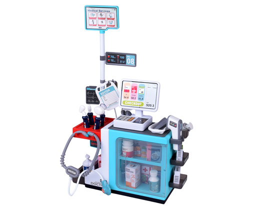 Small doctor large health center clinic pharmacy doctor hospital ZA6010