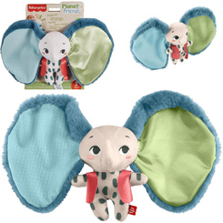 Mattel Fisher Price Sensory Elephant Cuddly Toy - Big Ears ZA6044