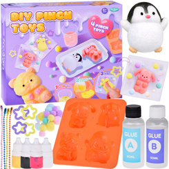 Creative kit series: Do it yourself ANIMALS SLUT - 3D DIY keychains ZA5985