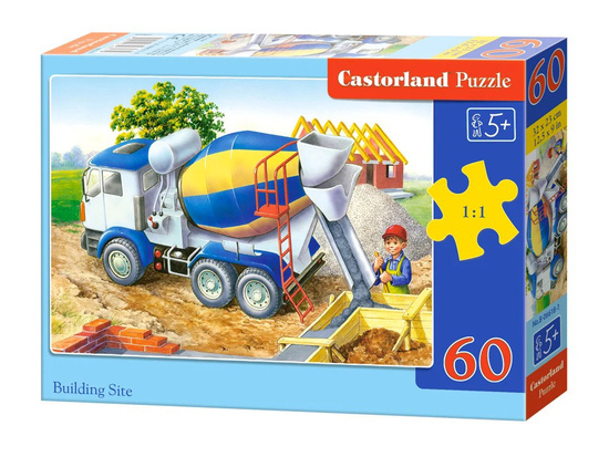 Puzzle 60 pcs. Building Site