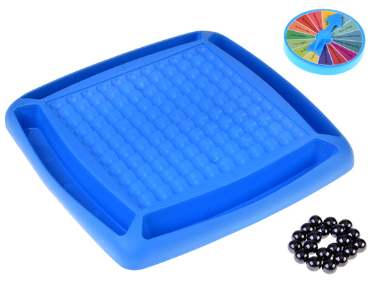 Magnetic Strategy Game with Balls and Wheel of Fortune for the Family GR0763