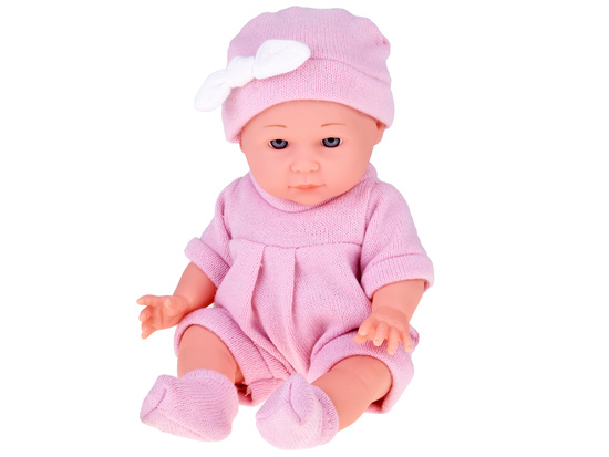 Baby Doll with Crib in Pink Outfit Newborn ZA5855