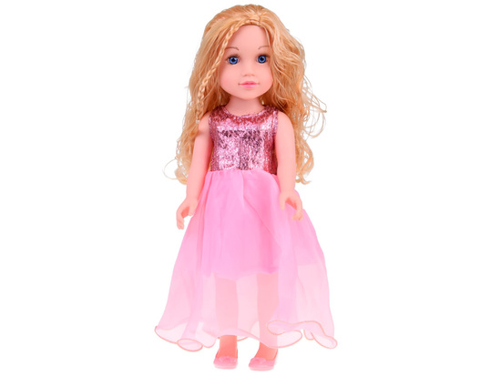 Elegant doll with blonde hair, 45 cm princess doll ZA5158