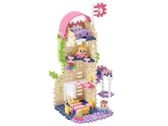 Marioinex Mini waffle blocks Tower of Fantasy 148 pieces 2 figures ZA5493
